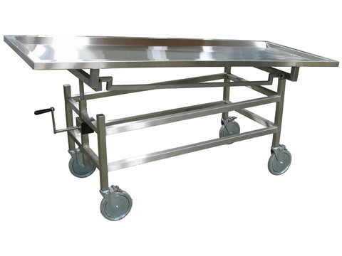 Transfer mortuary trolley